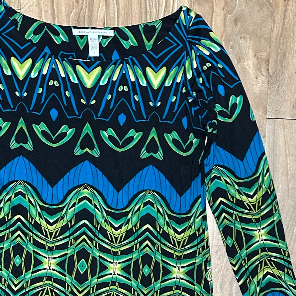 **DVF** 100% silk short dress SIZE 8